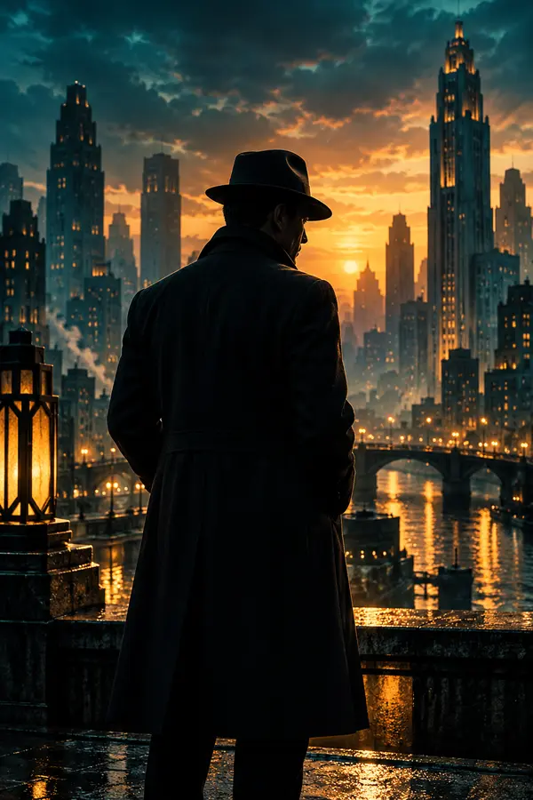 تصميم سينمائي أصلي لمسلسل جريمة أجنبي